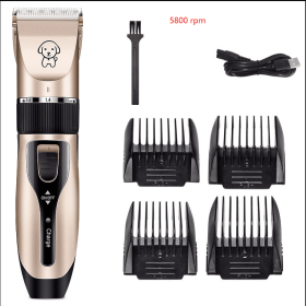 Pet Teddy Cat Shaving Hair Professional Hair Clipper (Option: 5800rpm)
