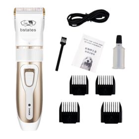 Pet Teddy Cat Shaving Hair Professional Hair Clipper (Option: White Standard Edition)